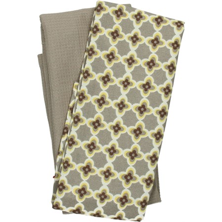 set 2 strofinacci ortigia giallo