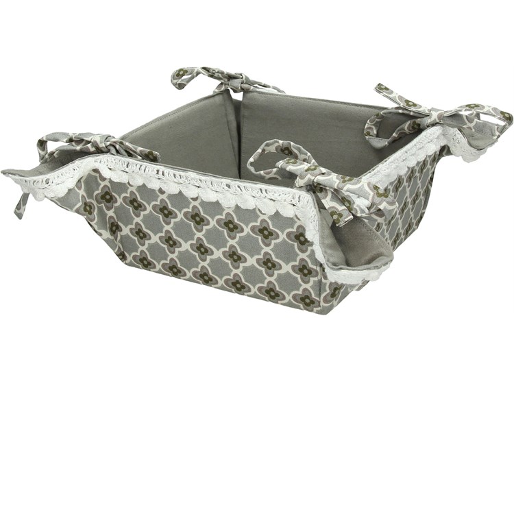 Cestino Pane Ortigia Grigio