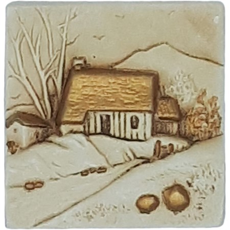 quadretto da parete baita oro