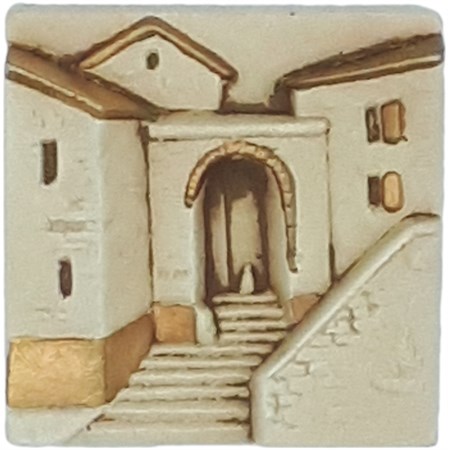 quadretto da parete arco oro