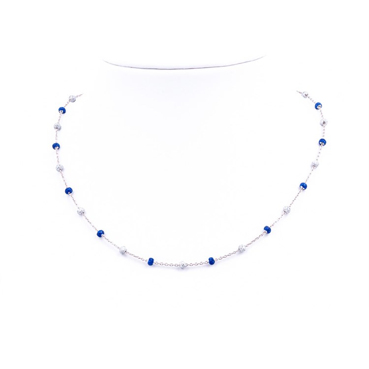 Collana Minimè Blu