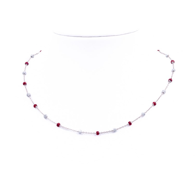 Collana Minimè Rosso