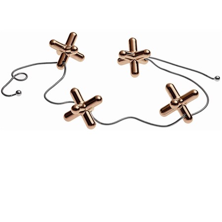 sottopentola tripod golden pink