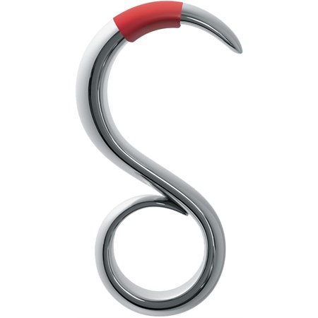 stay safe red portachiavi no touch