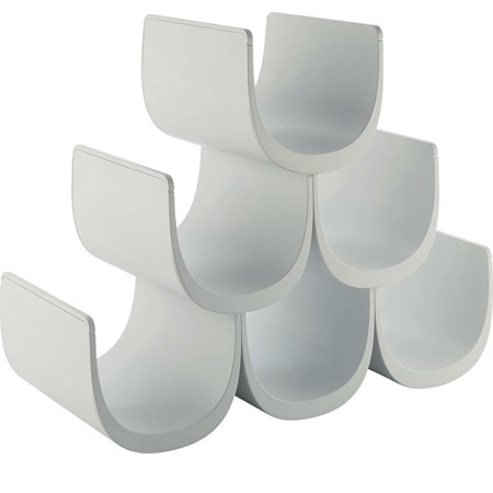 noe il portabottiglie alessi bianco