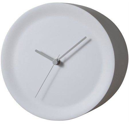 ora out orologio bianco da parete a spigolo