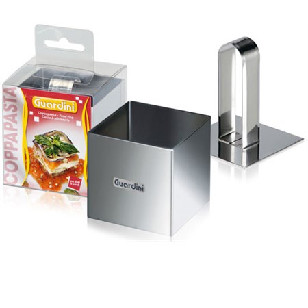 coppapasta quadrato in acciaio