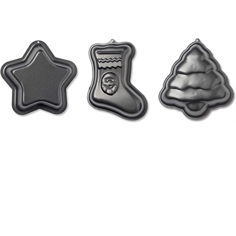 Set 3 Stampi Da Forno