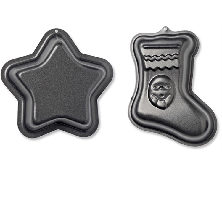 Set 2 Stampi Calza e Stella