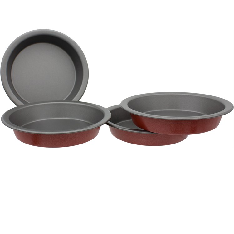 Set 4 Stampi Crostatine Liscie