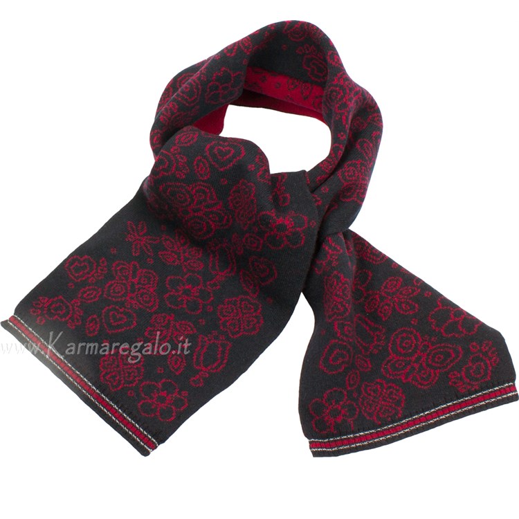 Sciarpa piccola Prestige Glamour pura lana e cashmere