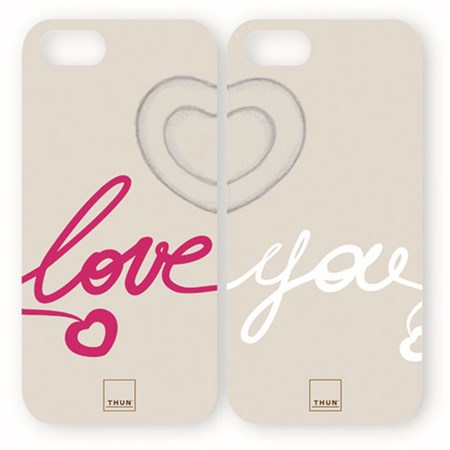doppio guscio smartphone love iphone 5