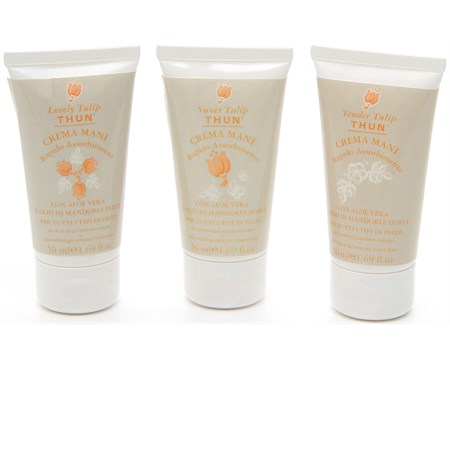 set crema mani donna allover tulip