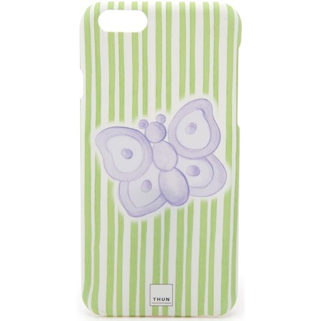 cover iphone 6 stripes butterfly