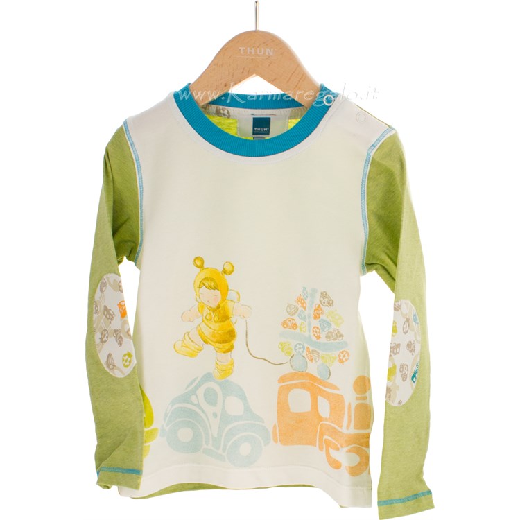 T-Shirt Maniche Lunghe Sorrisi Lui