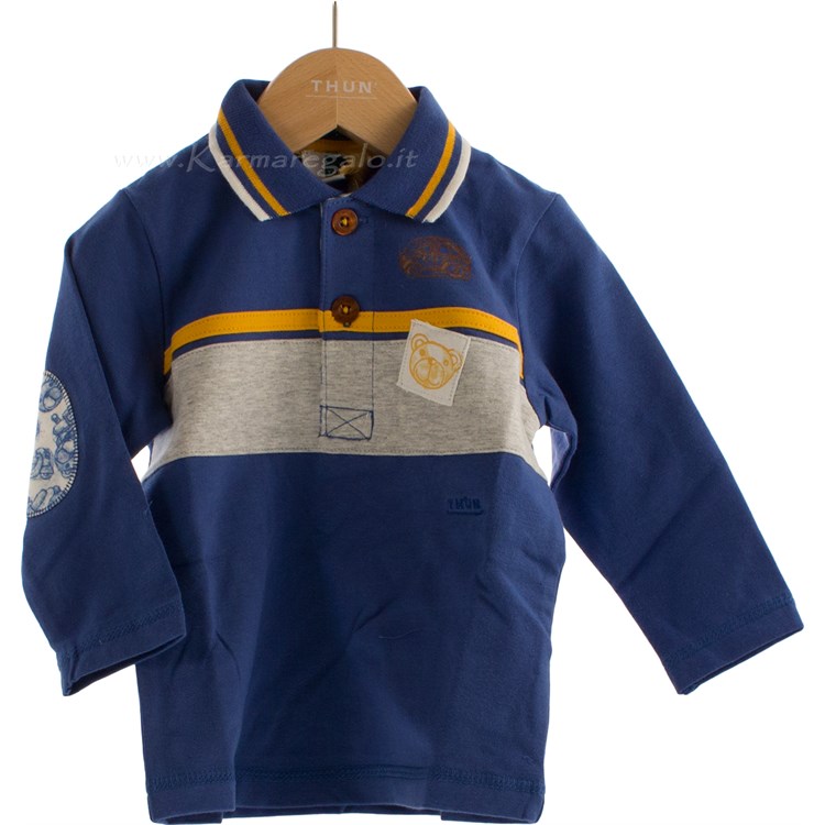 Polo Maglia My toys Boy blu 92 per cento cotone