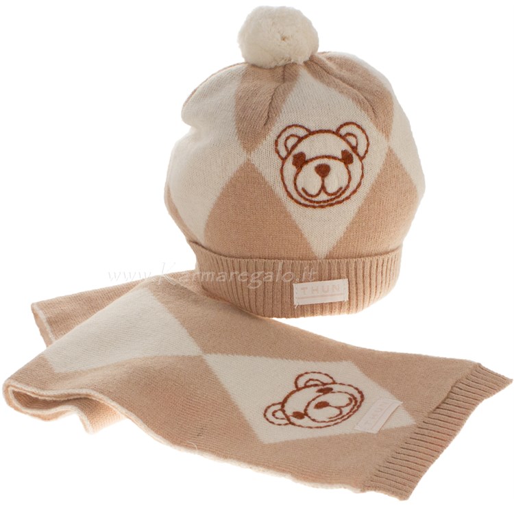 Confezione Berretto e Sciarpa Teddy Boy