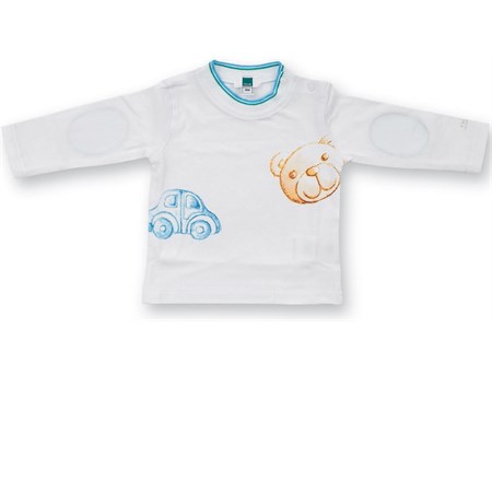 t shirt my toys boys manica lunga thun 95 per cento cotone
