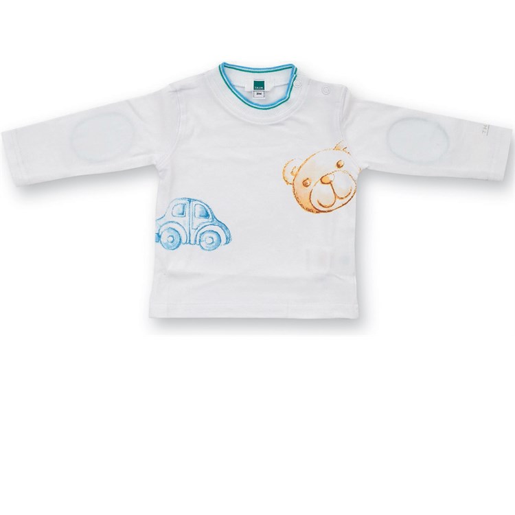 T-shirt My Toys Boys Manica Lunga Thun 95 per cento cotone
