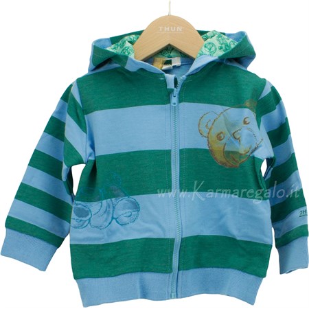 felpa a righe my toys boy 100 per cento cotone