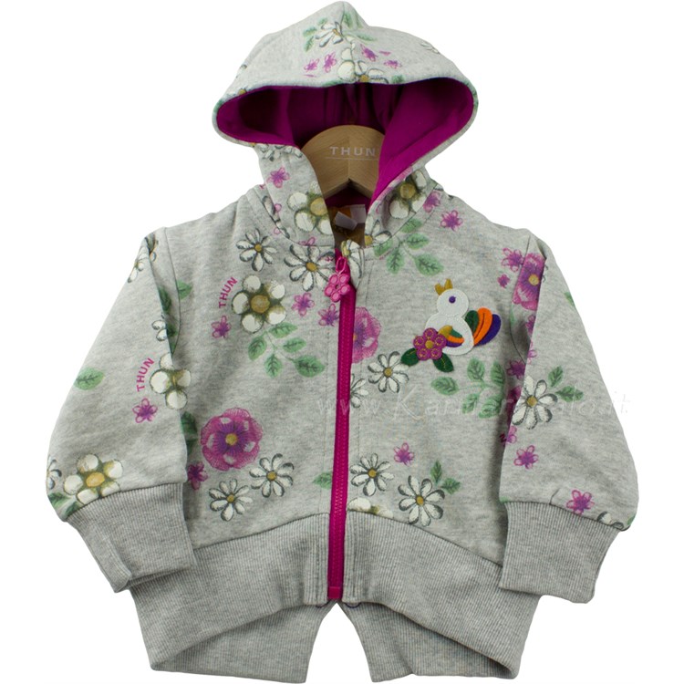 Cardigan Felpa con Cappuccio Girl 
