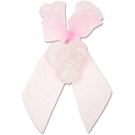 coccarda in legno angel girl thun