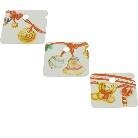 confezione 3 bigliettini chiudipacco dolce natale 2014 thun