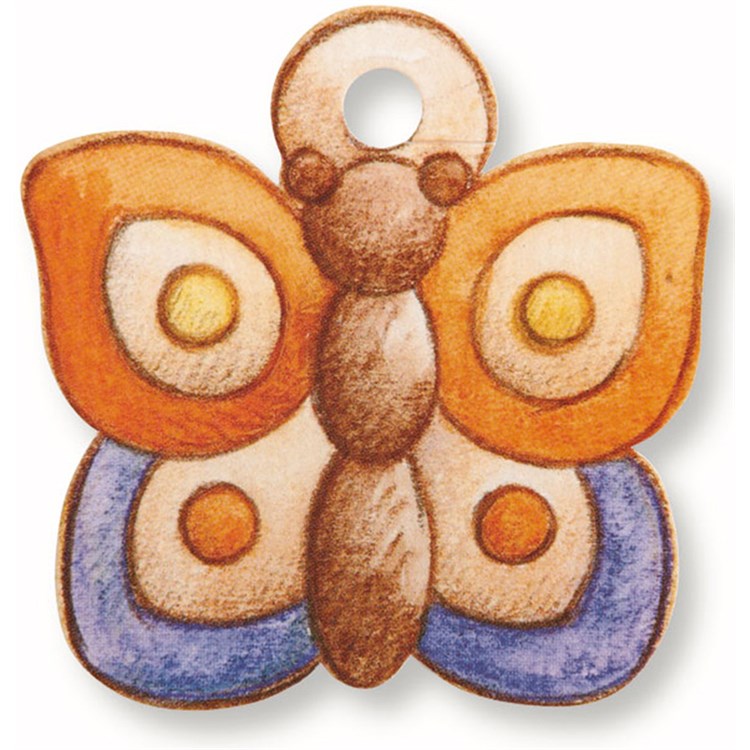 Confezione 3 Bigliettini Chiudipacco Farfalla