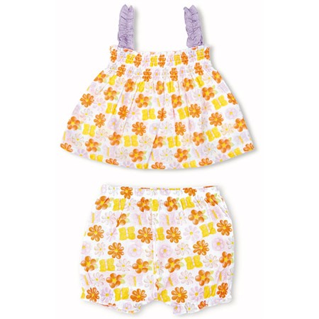 prendisole con culotte fiori girl thun