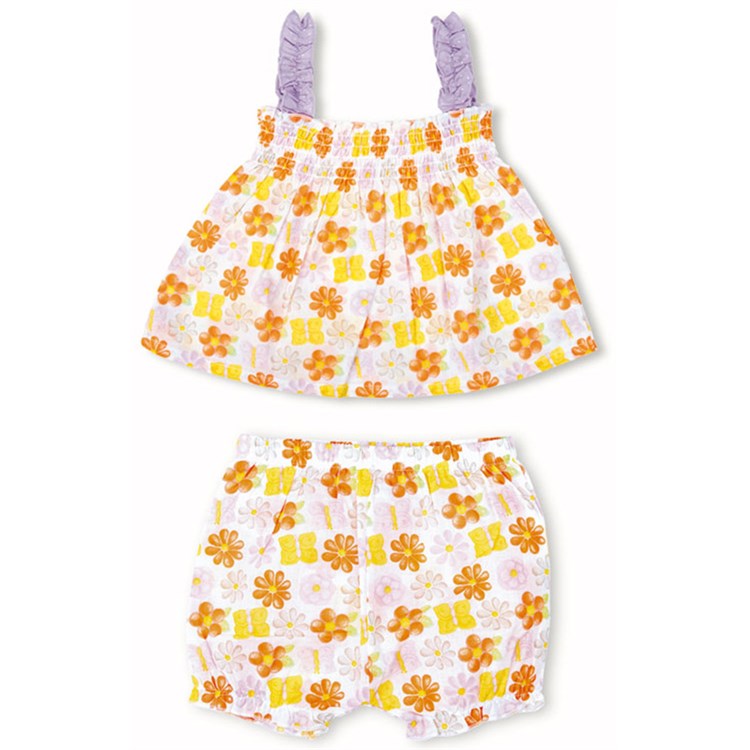 Prendisole Con Culotte Fiori GIrl Thun