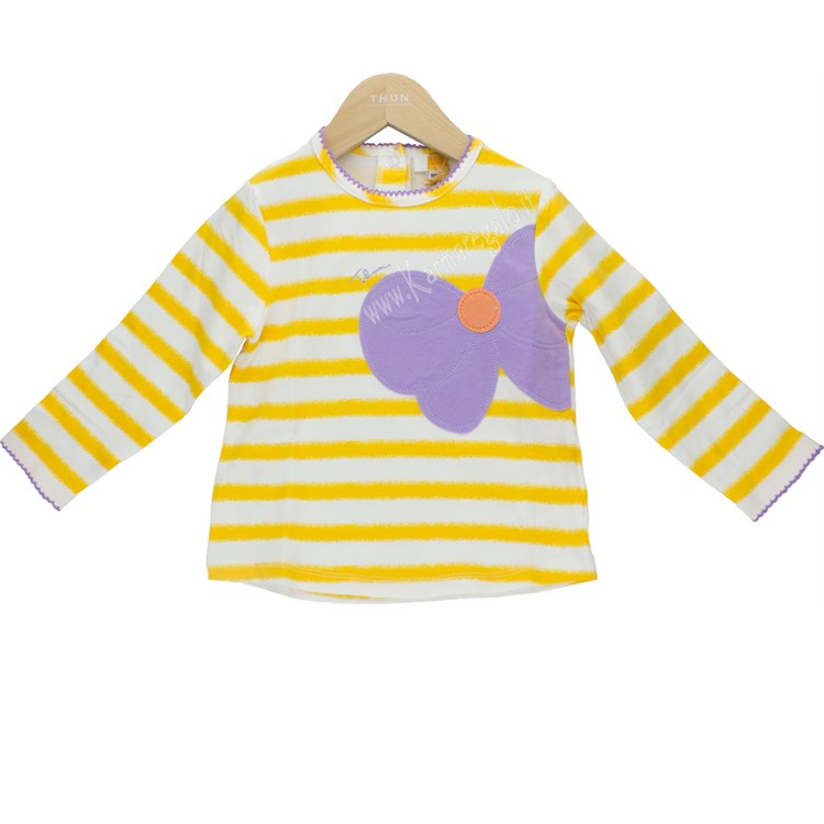 T-shirt manica lunga fiocco girl 