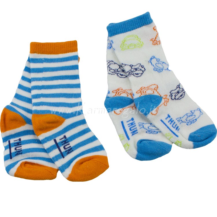 Confezione 2 calzini lunghi Motors Boy 