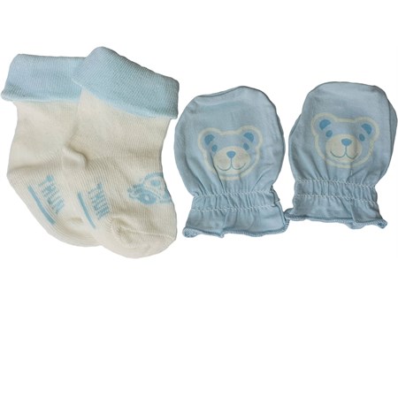 set calzini e manopole teddy boy
