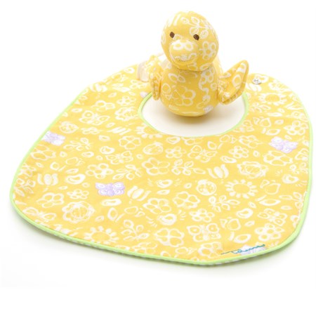 confezione bavaglino e gioco butterfly thun