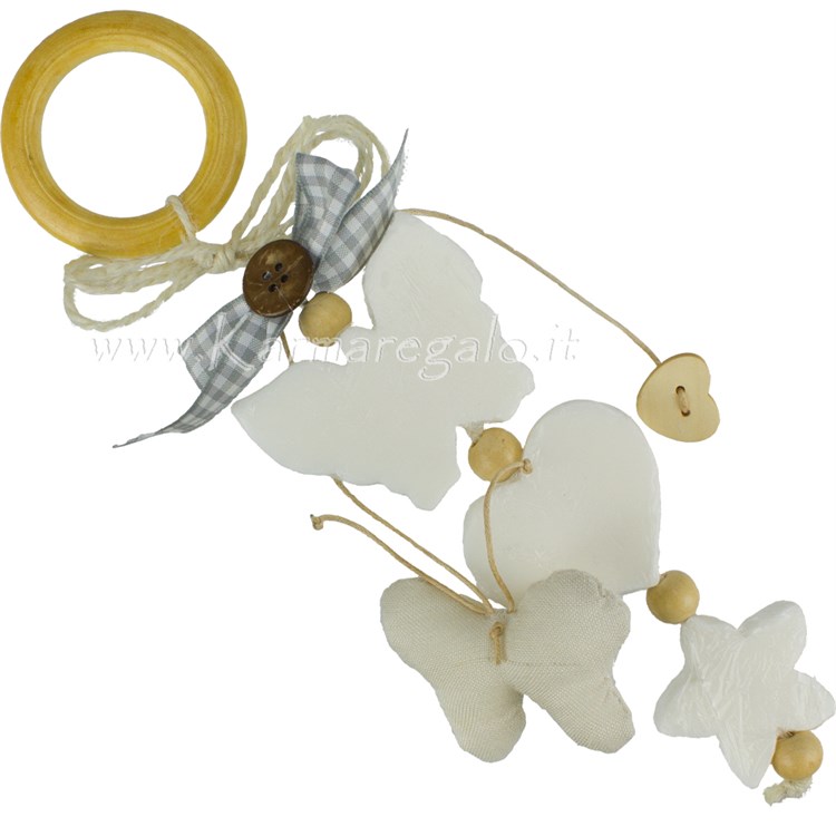 Confezione di 3 saponi e mini cuscino