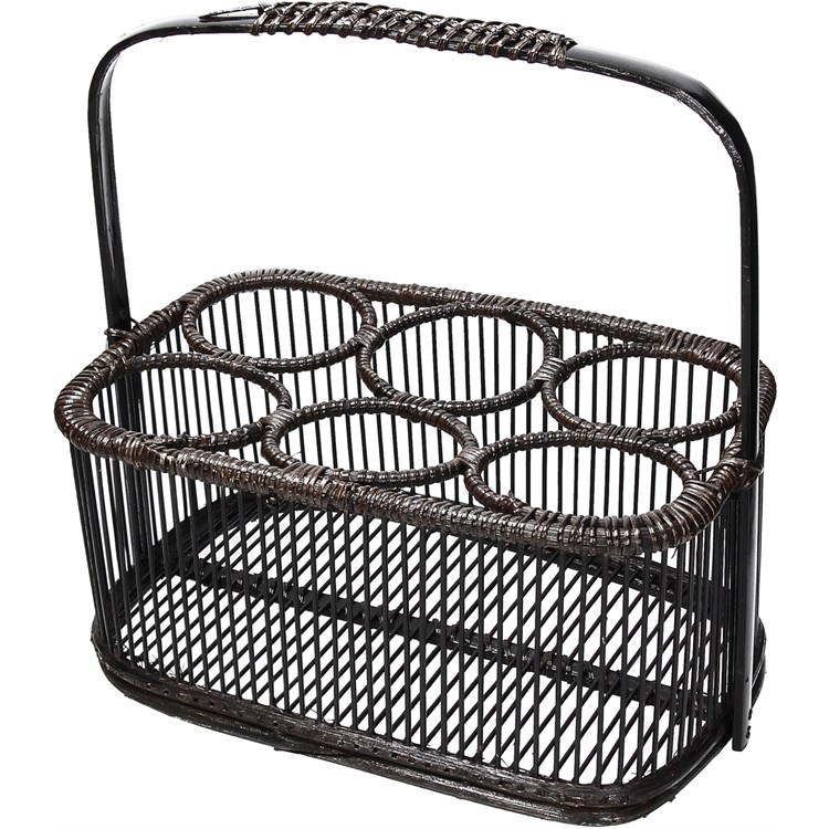 Portabottiglie Cestino Kitchen Exotico