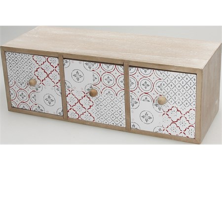 cassettiera portaoggetti 3 cassetti mishmash