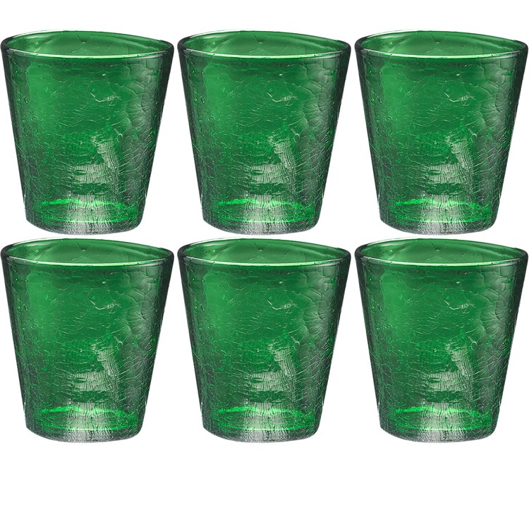 Confezione 6 Bicchieri Kolors Verde Cc 310