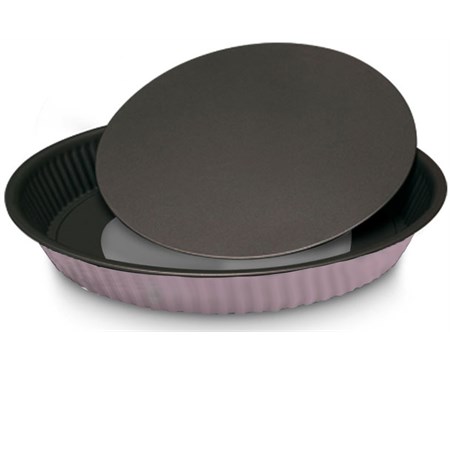 stampo crostata con sfondo smontabile bon ton 28 cm