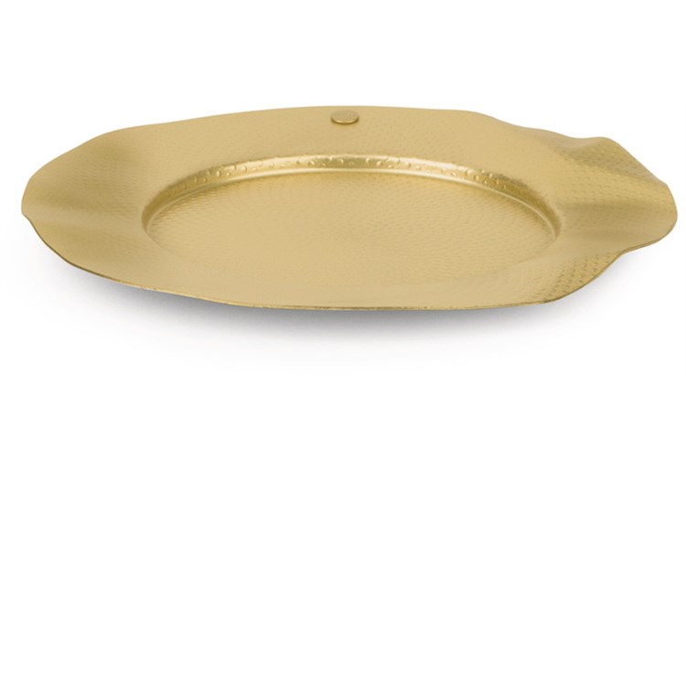 Sottobottiglia In Ottone Con Decoro A Rilievo