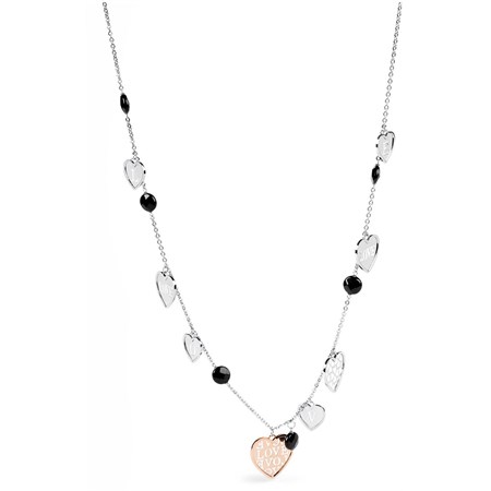 collana lovecharm oro rosa