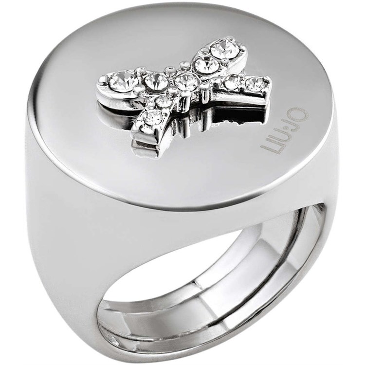 Anello Destini Fiocco Silver