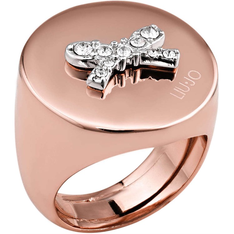 Anello Destini Fiocco Gold Rose