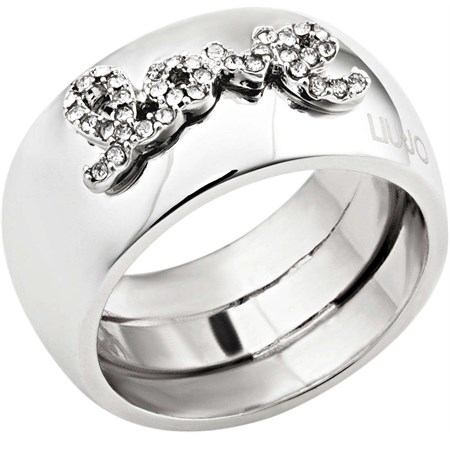 anello destini amore silver