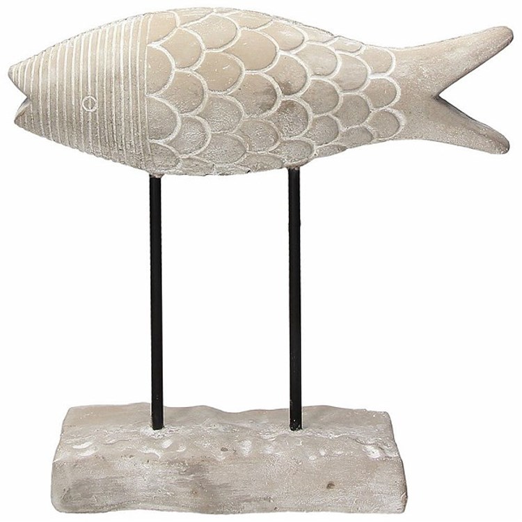 Scultura Pesce H 29 cm