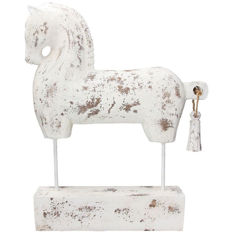 Scultura Cavallo Muniqi Cm 48 H