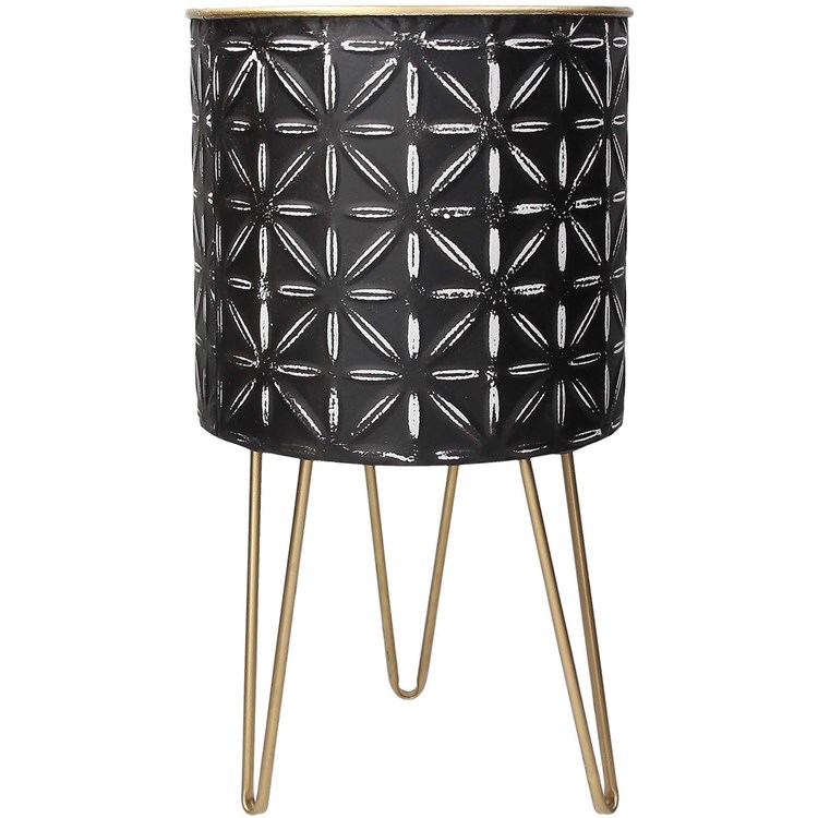 Portavaso Grande in Metallo cm 43 h