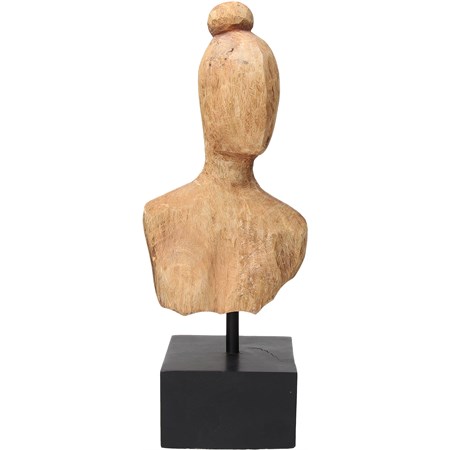 busto donna rita in legno