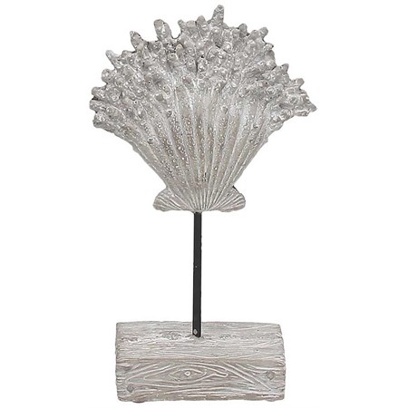 scultura conchiglia cm 26 h