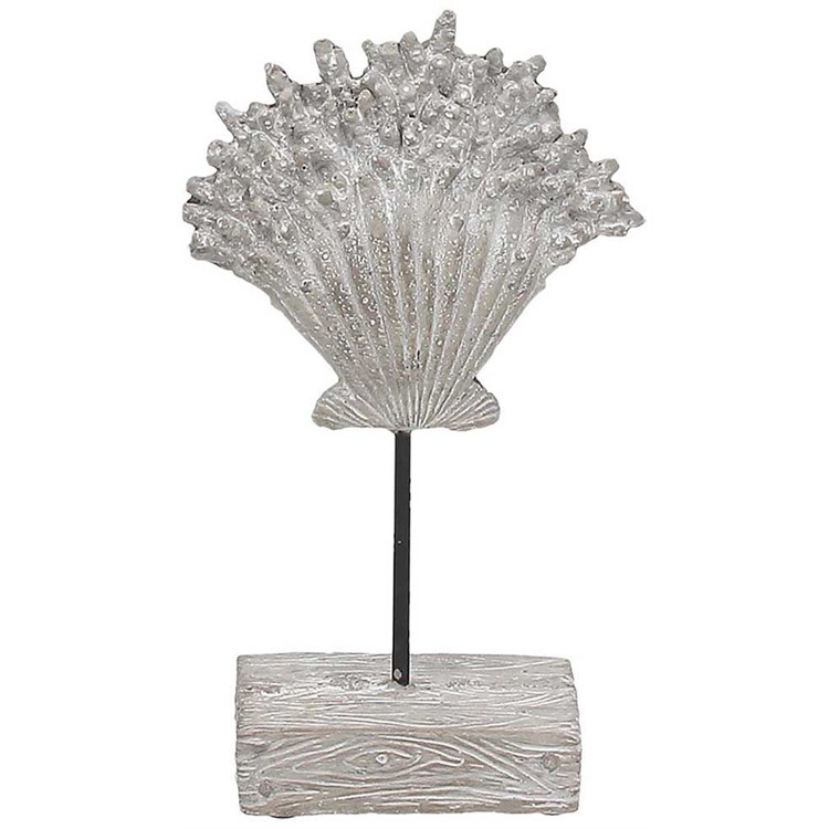 Scultura Conchiglia Cm 26 h